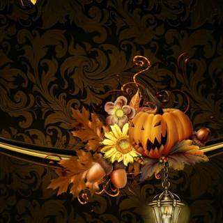 Thanksgiving black wallpaper