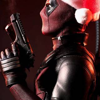 Marvel Christmas iPhone wallpaper