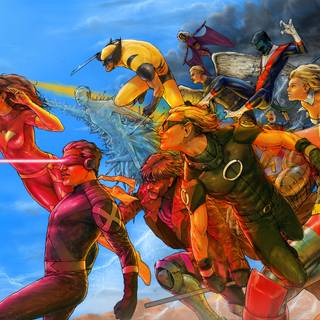 X-Men Banshee desktop wallpaper