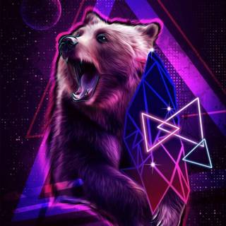 Cool bear wallpaper