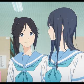 Liz to Aoi Tori wallpaper