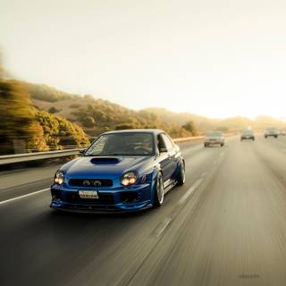 Bugeye WRX STI wallpaper