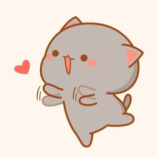 Cute Kawaii cat wallpaper