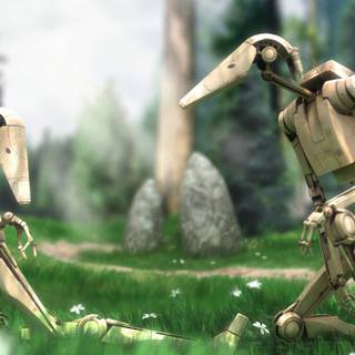 Battle Droids desktop wallpaper