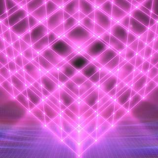 Pink led wallpaper