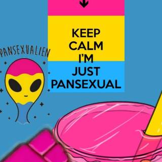 Pansexual icons wallpaper