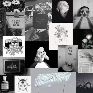 Aesthetic black and grey Macbook wallpaper