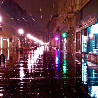 Rainy night HD 4k wallpaper