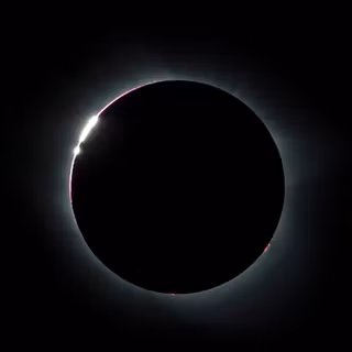 Dark eclipse iPhone wallpaper