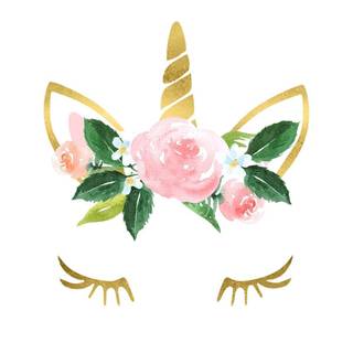 Unicorn face wallpaper