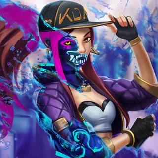 Akali LoL wallpaper