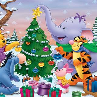 Disney Christmas laptop wallpaper