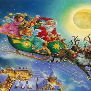 Disney Christmas laptop wallpaper