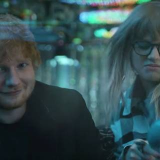 Taylor Swift and Ed Sheeran End Game wallpaper