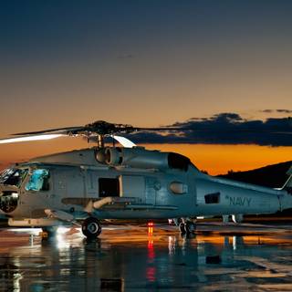 Helicopter blades wallpaper