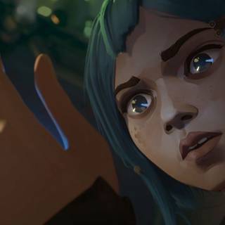 Arcane League of Legends wallpaper