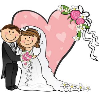Wedding clipart wallpaper