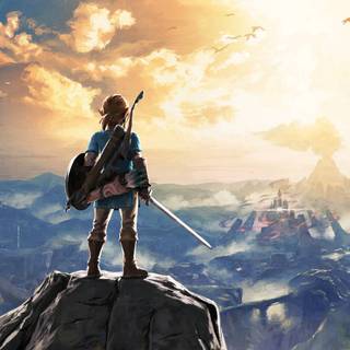 Link Breath of The Wild wallpaper
