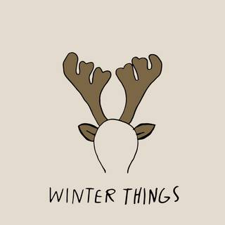 Girly aesthetic Christmas wallpaper