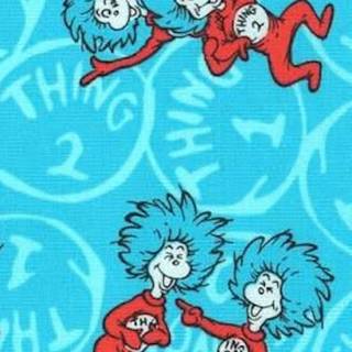 Thing 1 and Thing 2 wallpaper