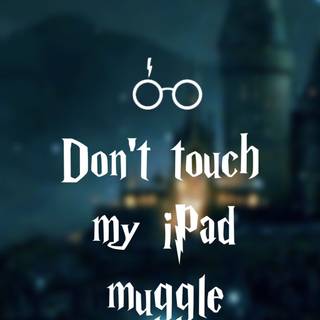 Get Off My iPad wallpaper