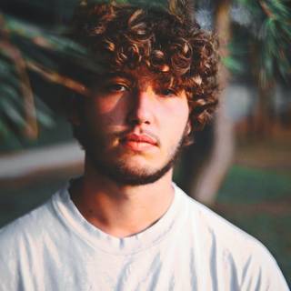 Cute curly hair boys wallpaper