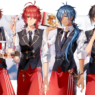 Kaeya and Zhongli wallpaper