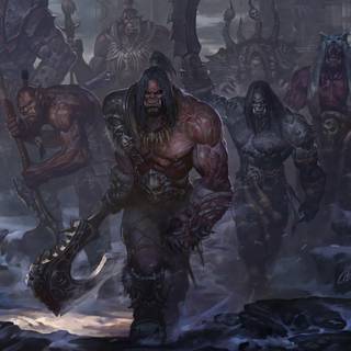 Warcraft Orcs wallpaper