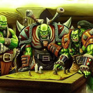Warcraft Orcs wallpaper