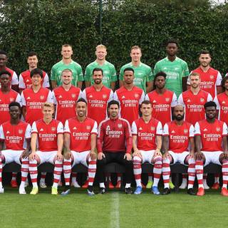 Arsenal squad wallpaper