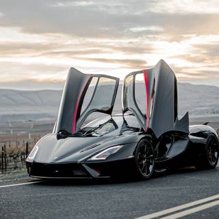 SSC Tuatara hypercar wallpaper