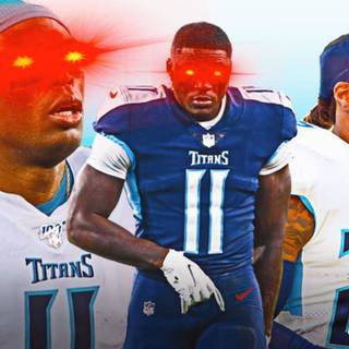 AJ Brown and Derrick Henry wallpaper