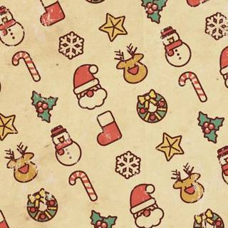 Pretty Christmas iPhone wallpaper