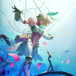 Angela Scream Doll wallpaper