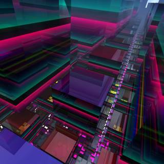 Glassy abstract dark wallpaper