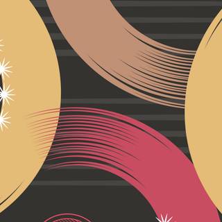 Multicolored circles geometric HD wallpaper