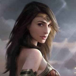 Beautiful women art 4k wallpaper