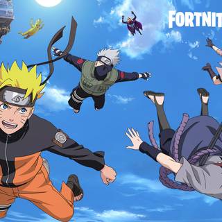 Naruto Uzumaki Fortnite wallpaper