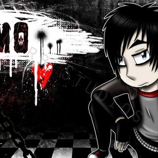 Emo kid wallpaper