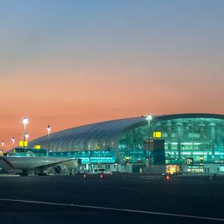 Dubai airport wallpaper
