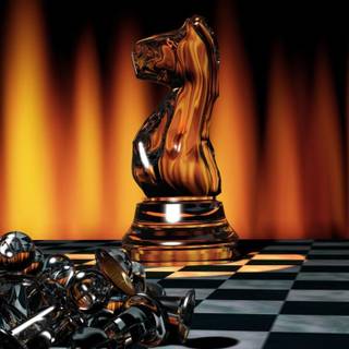 Chess knight wallpaper
