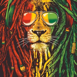 Bob Marley cartoon wallpaper