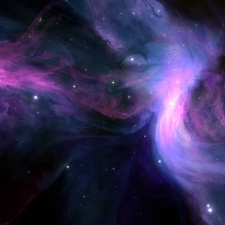 Purple nebula wallpaper