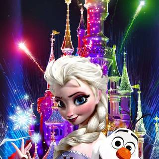 Disneyland Christmas iPhone wallpaper