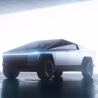 Neon Tesla wallpaper