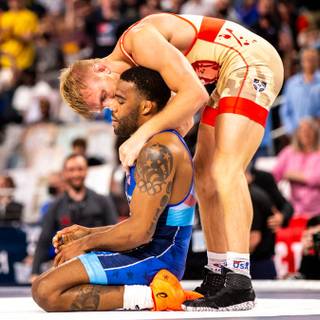 Olympic wrestling wallpaper