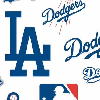 Dodgers logo wallpaper