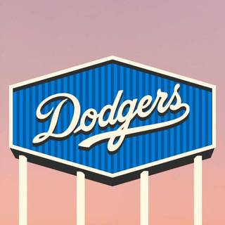 Dodgers logo wallpaper