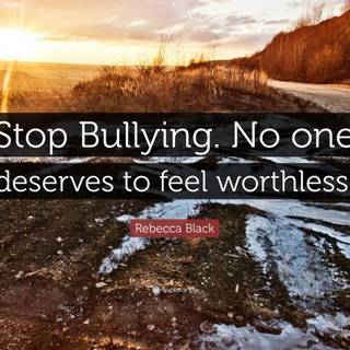 Stop bullying wallpaper