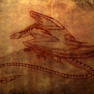 Cave painting wallpaper